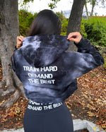 Load image into Gallery viewer, Tie Dye Crop Hoodie