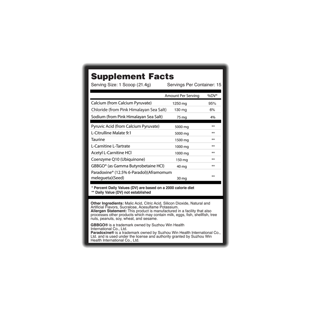 bioBURN - Pre Cardio Non-Stim Fat Burner