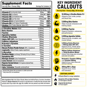 To-Go Pack - SUPER bioFREAK WTF - Extreme High Stim Pre-Workout