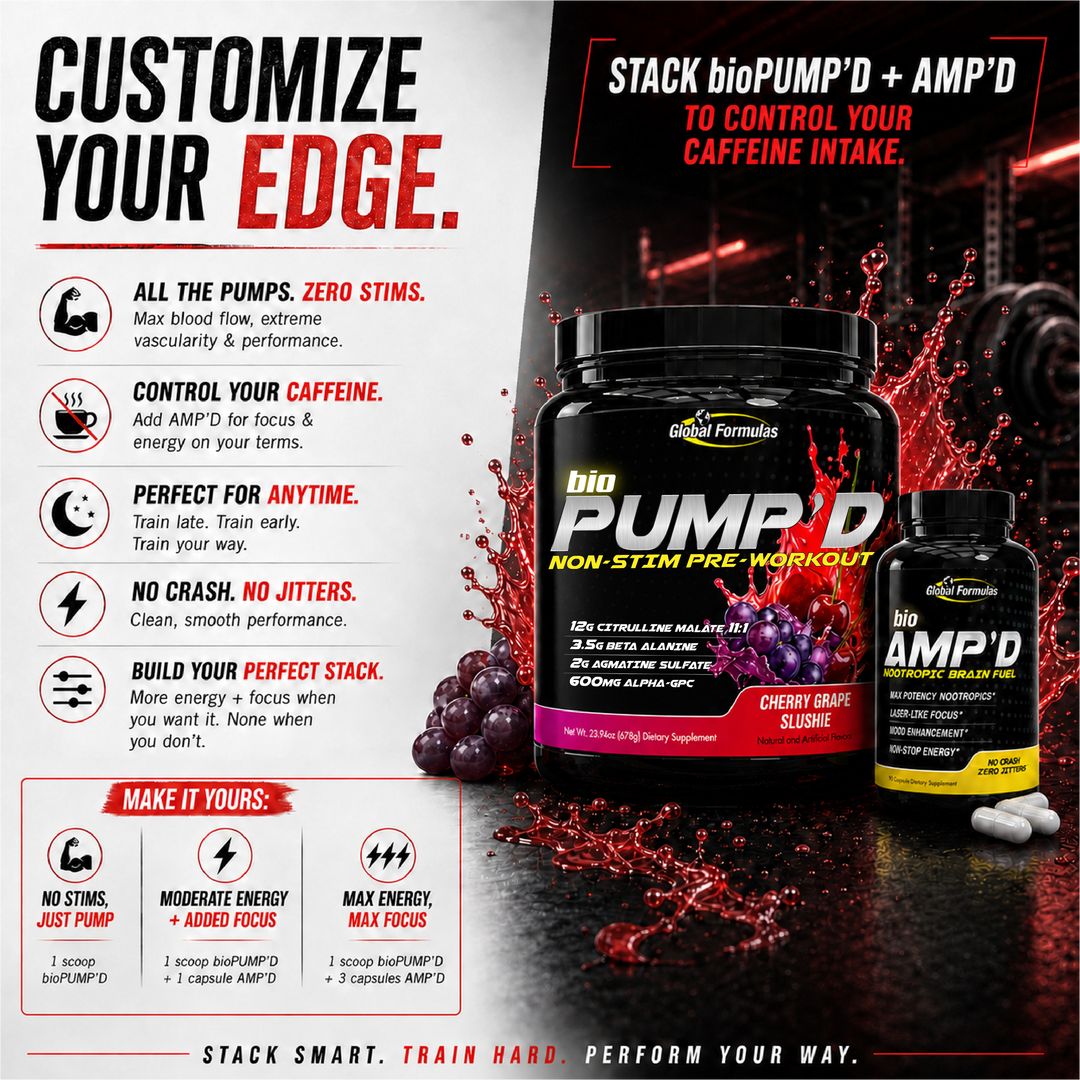 To-Go Pack - bioPUMP'D Glycerol Free (no clump)