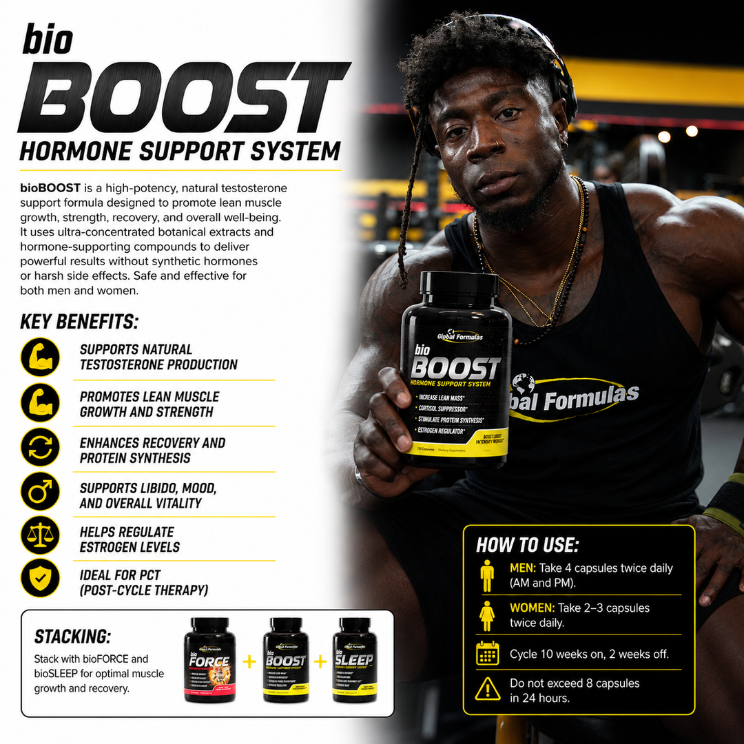 bioBOOST - Natural Testosterone Booster